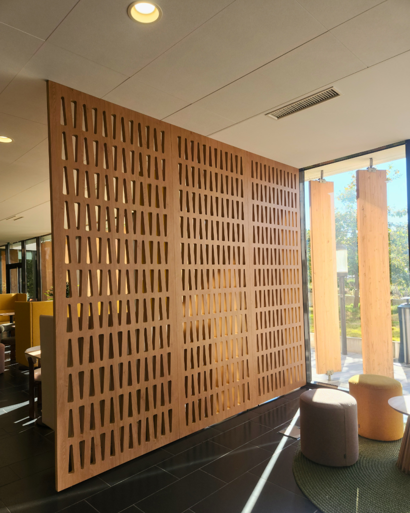 Perspective sur le grand claustra