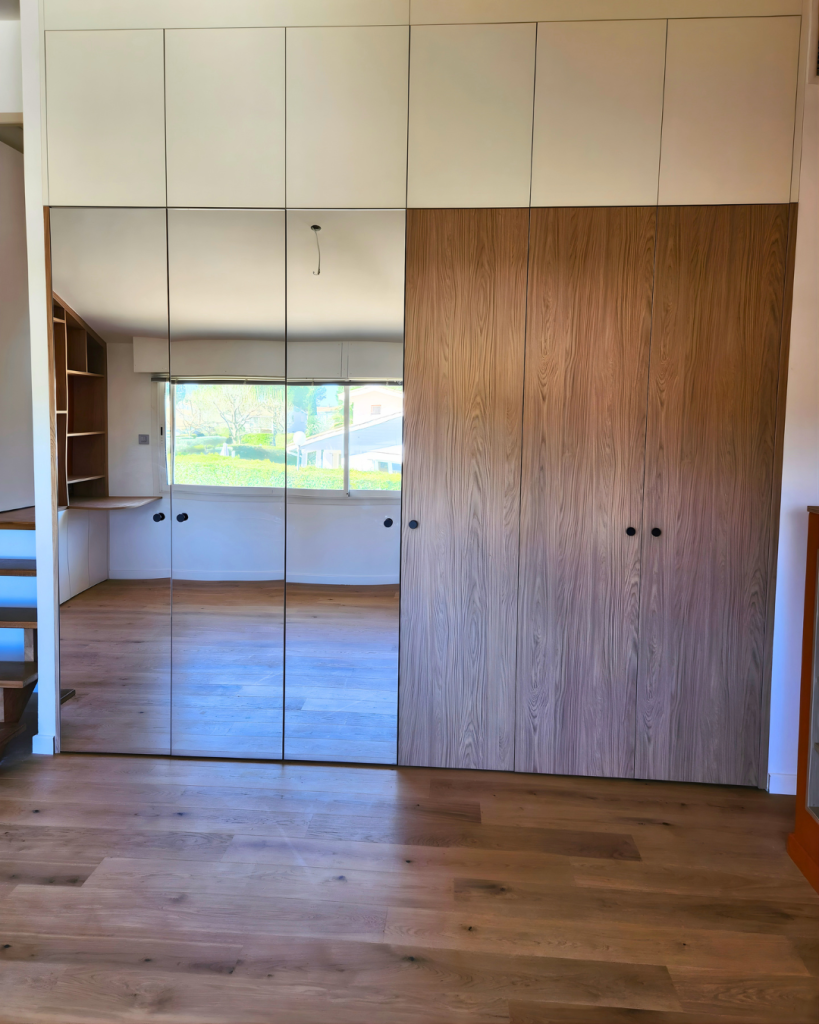 Dressing sur mesure en chêne